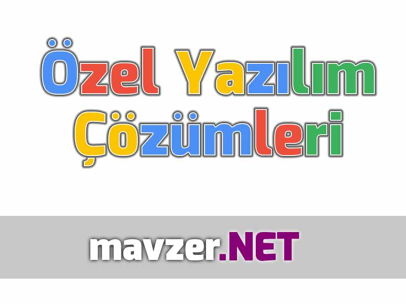 Mavzer Yazılım İzmir web tasarım firmaları